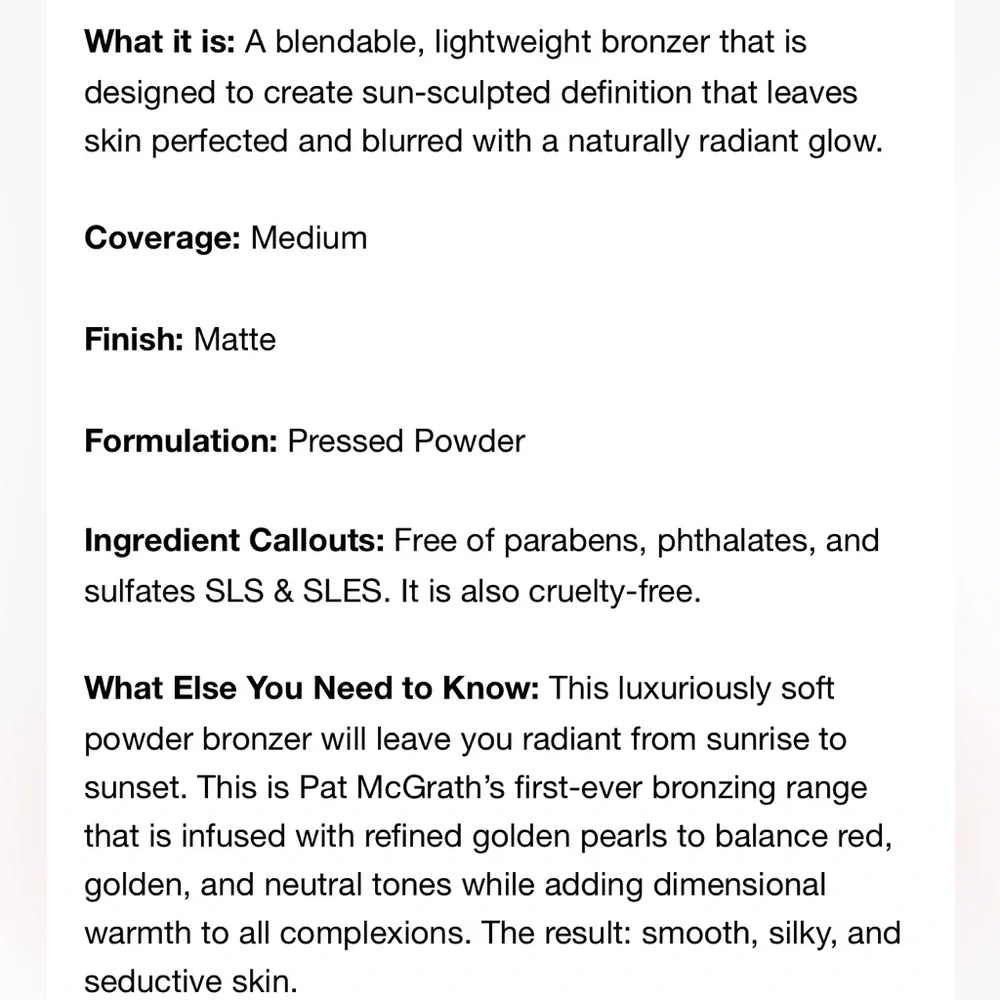 Pat McGrath Labs: Skin Fetish Divine Bronzer